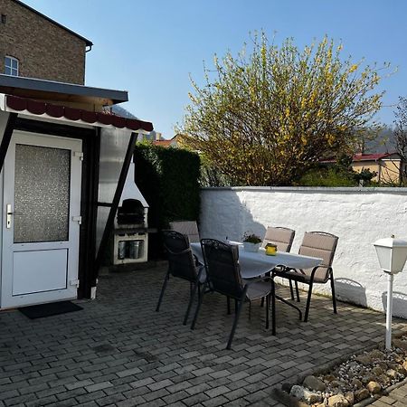 Christels Ferienwohnung 1 In Thale Mit Sonnenterrasse Und Grill Esterno foto