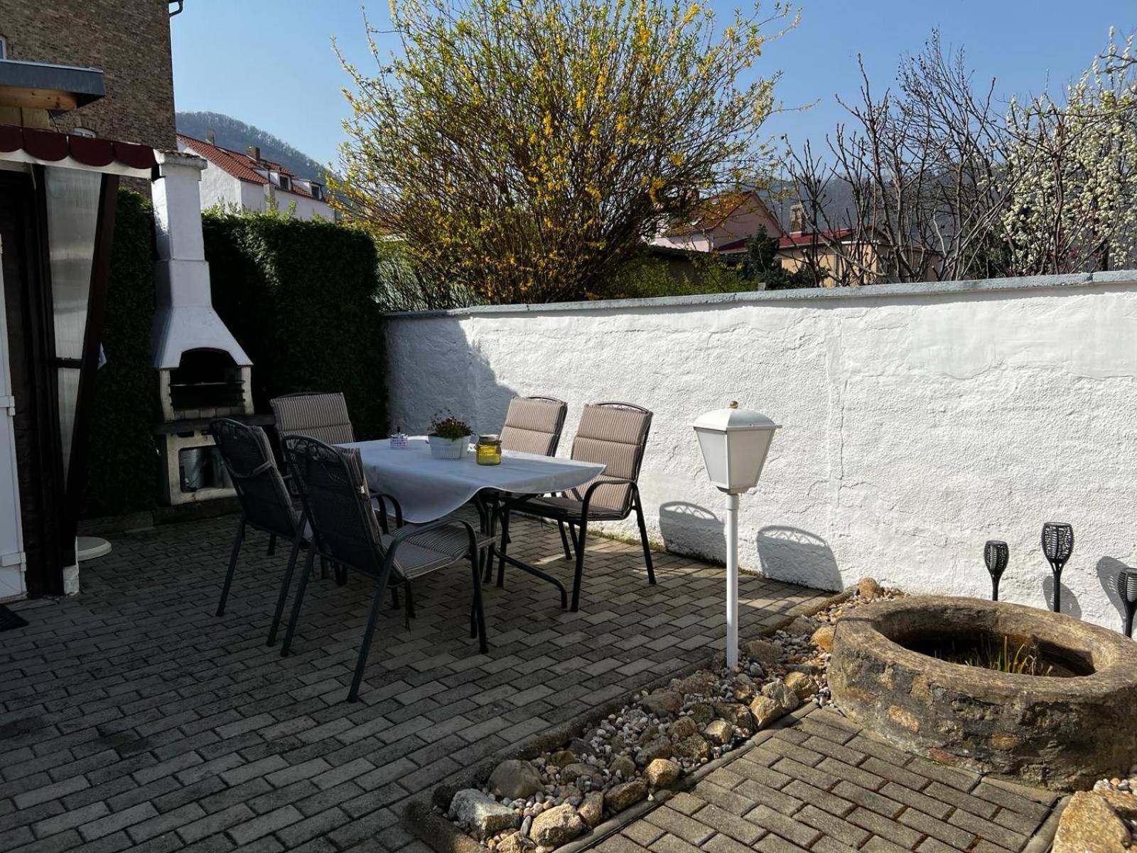 Christels Ferienwohnung 1 In Thale Mit Sonnenterrasse Und Grill Esterno foto